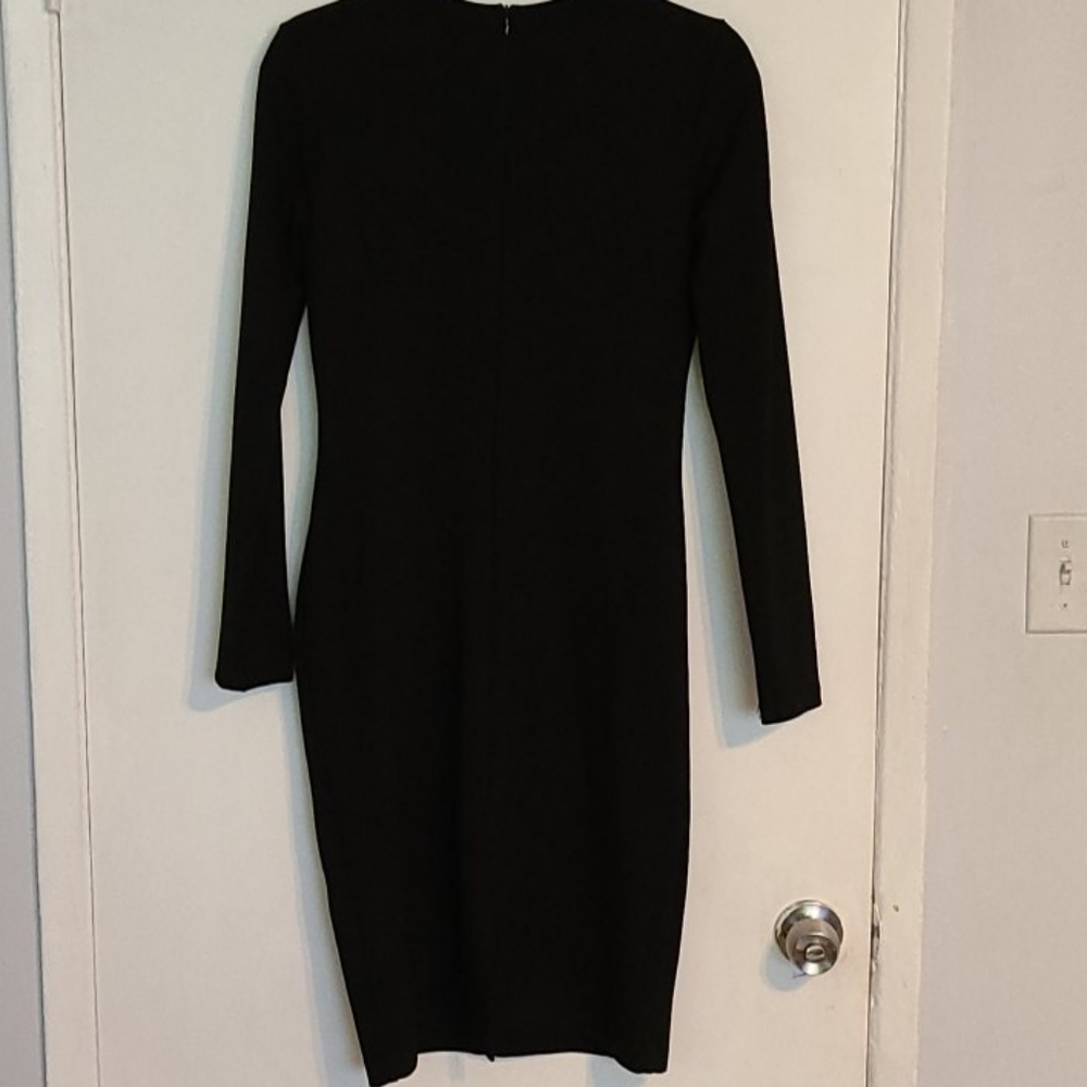 Black midi dress - Picture 3 of 14